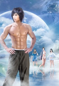 水鏡百花美人圖